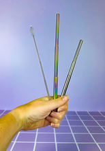 Load image into Gallery viewer, Retractable Metal Straw